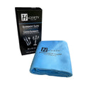 Blue Hagerty Silversmith Cloth with packaging on a white background