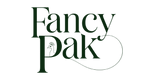 Fancy Pak logo with green text on a white background